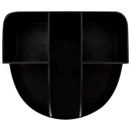 Подставка BRAUBERG "Ultra" 5 отделений, черная (238256)