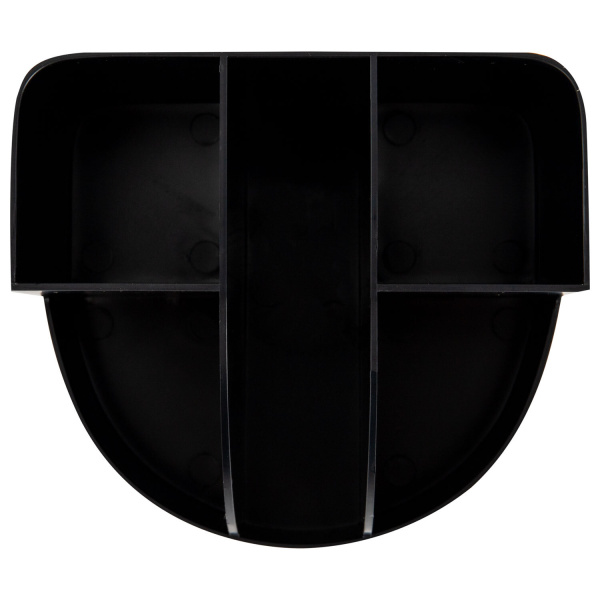 Подставка BRAUBERG "Ultra" 5 отделений, черная (238256)