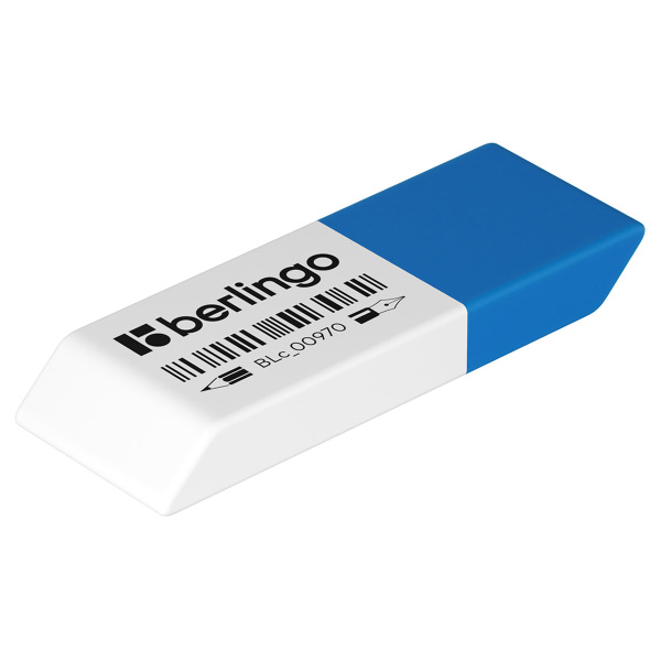 Ластик BERLINGO "Eraze 970", прямоугольный (BLc_00970)