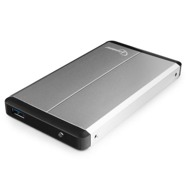 Внешний бокс для HDD 2.5" USB_3.0  Gembird EE2-U3S-2 серебристый,металл