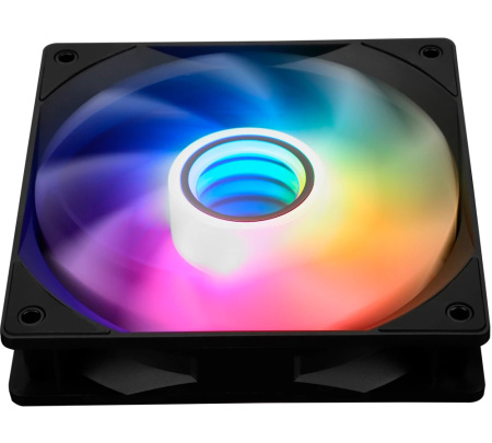 Кулер в корпус 120х120х25 Thermalright TL-C12B-S V3 ARGB (1500prm/4pin+ARGB Sync/66.17 CFM/25.6дБ/подшипник гидродинамический/ARGB)