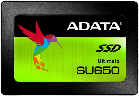 SSD-накопитель 240Гб ADATA [ASU650SS-240GT-R](Silicon Motion SM2258,TLC 3D NAND,520/450 Мб/с)