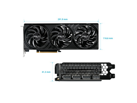 Видеокарта GeForce RTX5060 Palit 8Гб Infinity 3 GDDR7,128bit HDMI,3DP (NE75060019P1-GB2063S) ret