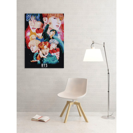 Картина по номерам RedPanda "BTS Космос" 30*40см (р53976)