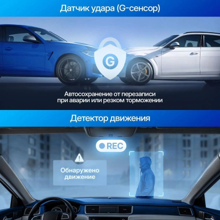 Видеорегистратор TrendVision Victory черный 2Mpix 1080x1920 1080p 170гр. GP6248