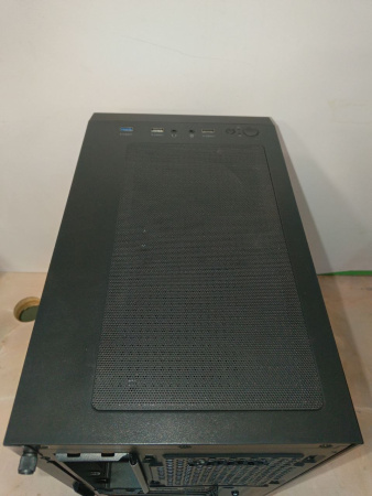 Распродажа! Корпус mATX Б_БП XASTRA A307M 3FRGB Black (USB3.0,Audio,TG,черный,Mesh,3х120мм FRGB,CPU Cooler до 155мм, VGA до 275мм)(без коробки)