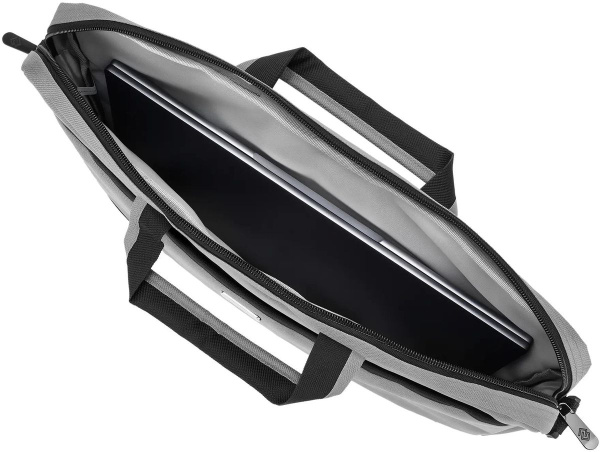 Сумка_для_ноутбука 17" Digma W-211 серый полиэстер (W211GBK)