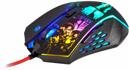 Игровая мышь USB Defender Sin'Sister GM-933 оптика, 6 кнопок, 7200dpi