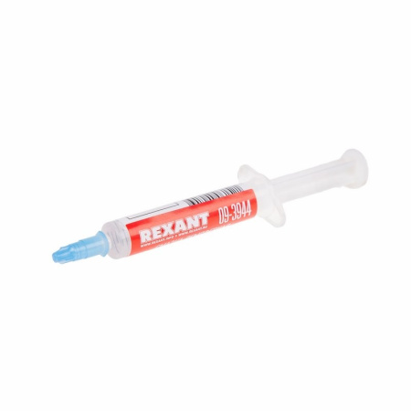 Масло силиконовое ПМС-60000, 2мл, шприц, демпферное (полиметилсилоксан), Rexant 09-3944