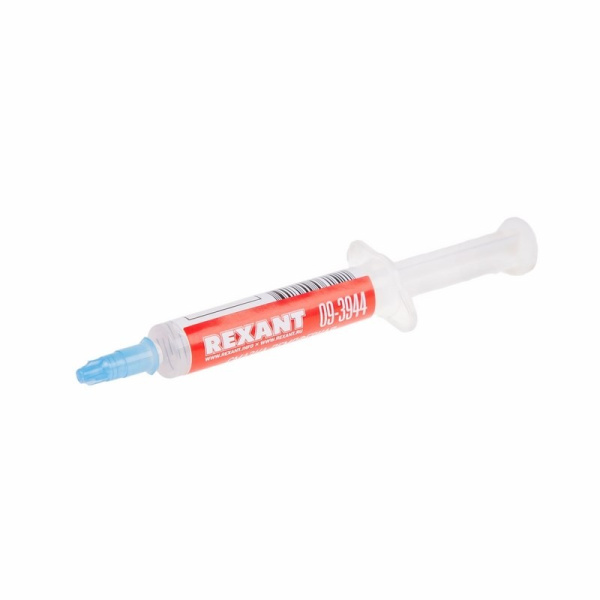 Масло силиконовое ПМС-60000, 2мл, шприц, демпферное (полиметилсилоксан), Rexant 09-3944