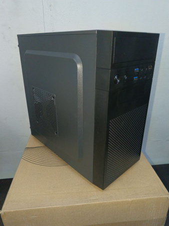 Распродажа! Корпус mATX NAVAN IS010-U3-BK (USB3.0,Audio,черный(раскомплект))