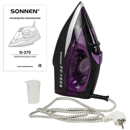Утюг SONNEN SI-270, 2600Вт (455280)