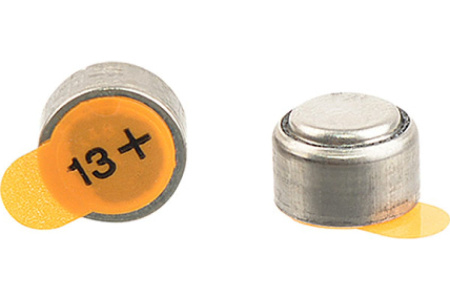 Батарейка Zn-Air 13 (PR48, ZA13), 1.4в, Robiton,  упак 6шт