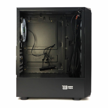 Корпус ATX 600w BaseTech eXtreme GFX-03 (USB3.0,Audio,TG,черный,4х120мм RGB)[BT-GFX-03-MESH-4F-RGB-600W]