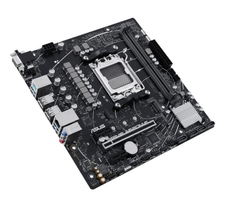 Мат.плата SocAM5 AMD A620 ASUS PRIME A620M-E-CSM (mATX,2DDR5,M.2,PCI-E16,2PCI-E,DP,HDMI,VGA,PC7200)