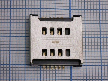 Коннектор SIM LG E455/E615/P715/T370/T375/D686/D380/D325