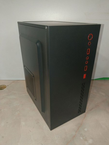 Распродажа! Корпус mATX БезБП ExeGate BAA-403 (2*USB2.0,Audio,черный)(царапины)