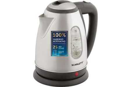 Чайник SCARLETT SC-EK21S88, 1,8л, 2200Вт