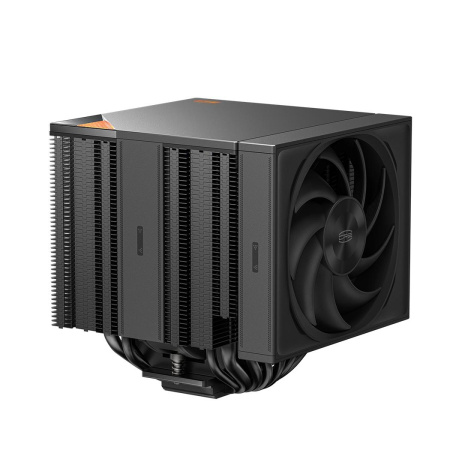 Кулер для процессора/ CPU Cooler PCCooler RZ820 BK (289W, 4-pin PWM, 165mm, Al/Cu, 4x8mm+4x6mm, 1x140mm+1x150mm, 71.9CFM/86.7CFM, 27.1dBA/32dBA, 1500RPM/2200RPM, S: 1851/1700/1200/20XX/115X, AM5/AM4, black)