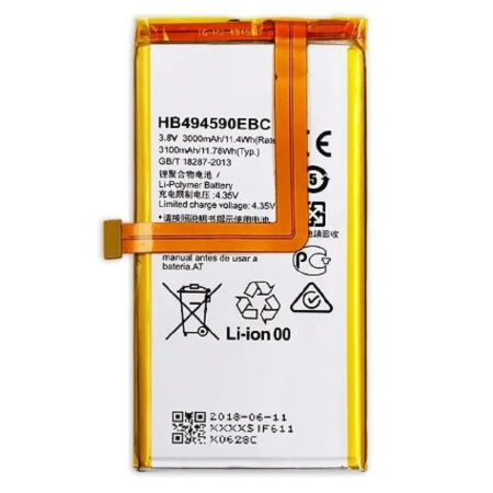 АКБ (аккумулятор) Huawei HB494590EBC ( Honor 7 ) 3,8V 3000mAh