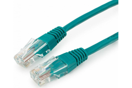 Патч-корд  0.25м кат_5E UTP зеленый