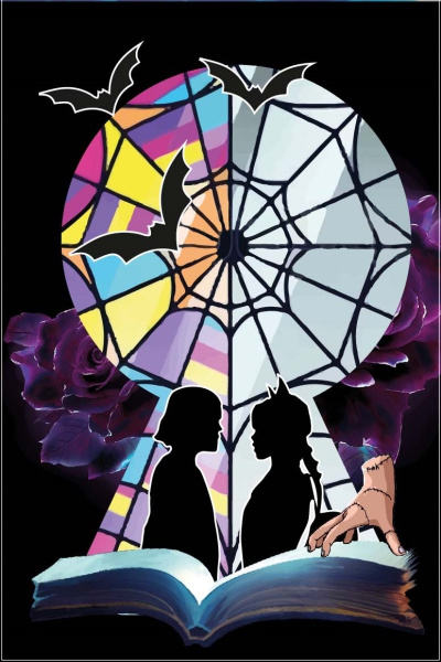 Блокнот Centrum А7 40л."Вэнсдэй. Замочная скважина" скрепка 74144