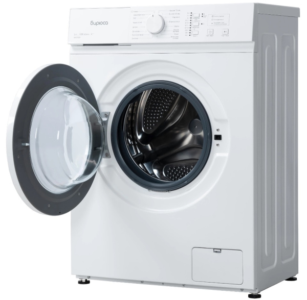 Стиральная машина Бирюса WM-SM510/04 Белый 5кг, фронт. загр-ка, отжим 1000об/мин, 16 прог., 85x59,5x44 см, класс А