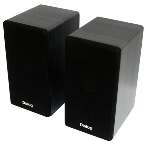 Актив.колонки 2.0 Dialog Stride AST-20UP 6Вт, питание от USB, MDF, Black