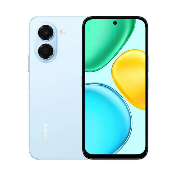 Смартфон Honor X7e 6Гб 256Гб Голубой 6.61", TFT LCD, 1604*720, 2*2+6*1.7Ггц, 50+0.08МП, 5Мп, NFC, 4G, 7000мАч, And
