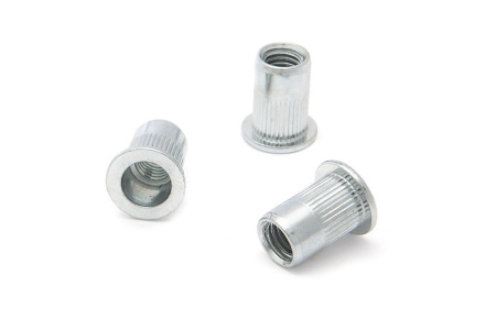 Заклепка резьбовая M4*11мм, стальная, с насечкой, упак. 50шт