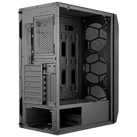 Корпус ATX Б_БП Ginzzu GL180 (USB3.0, Audio, черный)