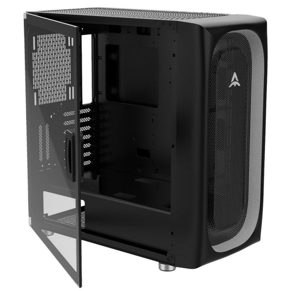 Корпус ALSEYE Ai-B(Ai20025) Material: 0.7mm SPCC, Motherboard Compatiblility: Mini-ITX/Micro ATX/ATX/EATX, I/O Ports: USB2.0*2+HD Audio+USB3.0*1, Drive bay: H.D.D(3.5")*2pcs+S.S.D(2.5") *2pcs, Metallic Size: 405*225*467mm,Case Size: 455*225*485mm