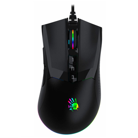 Игровая мышь USB A4Tech Bloody W90 Pro оптическая, 16000dpi, Black