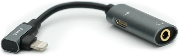 Адаптер lightning => AUX TFN серый (TFN-AD-LIGAUX) 