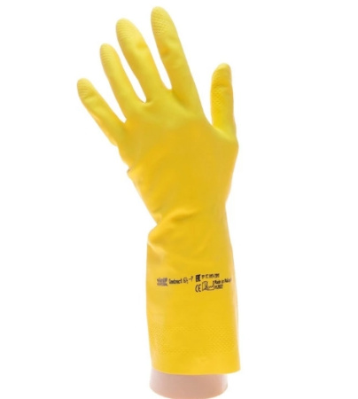 Перчатки хоз. латексные VILEDAProfes многоцелевые, прочные, размер S (100538/101016)