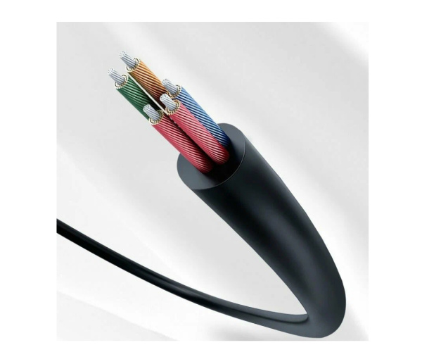 Разветлитель для гарнитуры UGREEN AV141 (30620) 3.5mm Male To Dual 3.5mm Female Headset Splitter 20см, черный