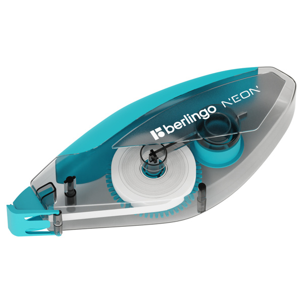 Корректирующая лента Berlingo "Neon" 5мм.*10м. аквамарин (FKs_10050_b)