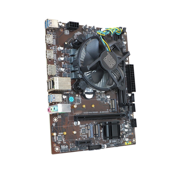 Мат.плата S1200 с процессором i5-10600 и кулером BaseTech H510M-K (mATX,2DDR4,2M.2,3SATA,2HDMI,DP,PC1600,UHD Graphics 630)[BT-H510M-K-10600]