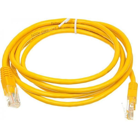 Патч-корд  2.0м  кат_5E UTP желтый