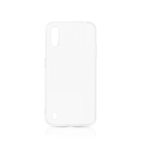 Чехол силиконовый для Samsung Galaxy A01 DF sCase-86 прозрачный