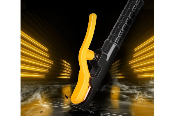 Держатель электрода Deli DL23500A  500гр, 500A, длина 295мм, диаметр электрода 6,3-10мм