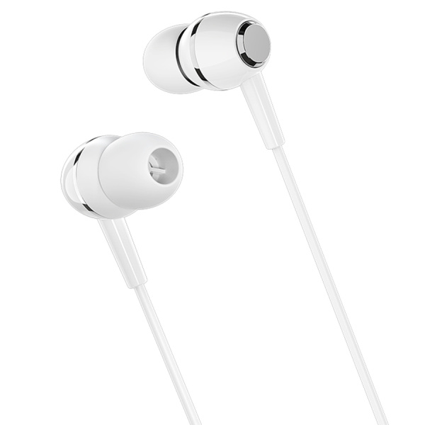 Гарнитура проводная BOROFONE BM36 вставные, кабель 1.2м, белый