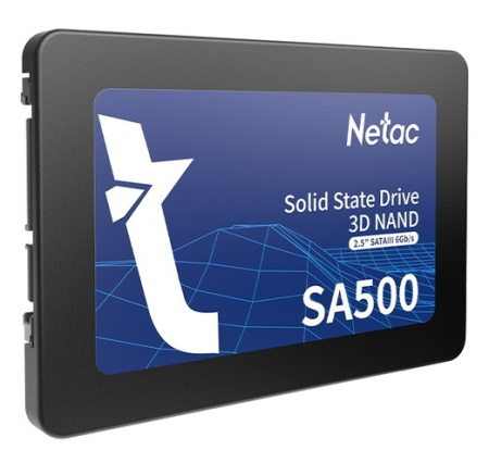 SSD-накопитель 512Гб Netac SA500 [NT01SA500-512-S3X](3D NAND, 520/450 Мб/с)