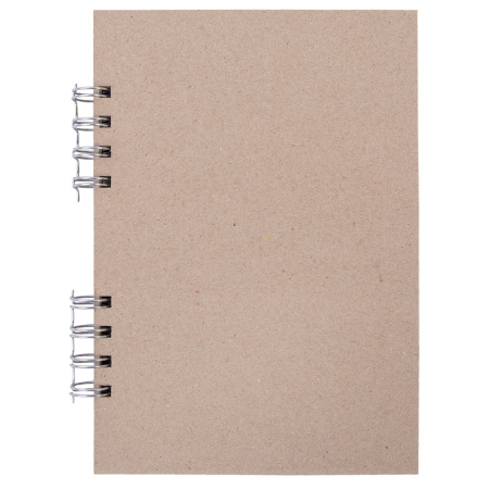 Заготовка для альбома (на пружинке) 1250 г/квм "Mr.Painter" ZKL-06 A5 19.8 x 14 см 6 л. 01 Серебристая пружина