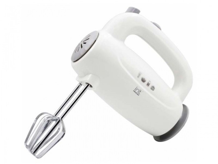 Миксер Irit IR-5436 White 150Вт, 5 скоростей, 2 насадки