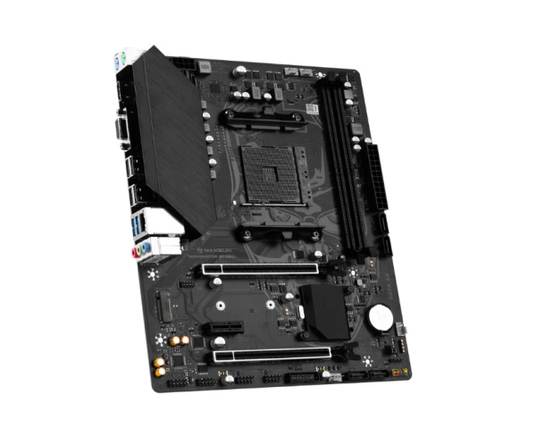 Мат.плата SocAM4 AMD B550 MAXSUN Terminator B550M (mATX,2DDR4,M.2,PCI-E16,PCI-E,VGA,HDMI,PC3800)