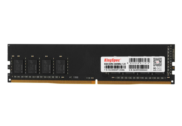 Модуль памяти DIMM DDR4 8Гб 2400МГц KingSpec (KS2400D4P12008G) CL17