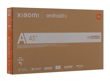 Телевизор 43" Xiaomi TV А 43 FHD 2026 (FHD,1920x1080,Smart TV)(L43MB-AFRU)