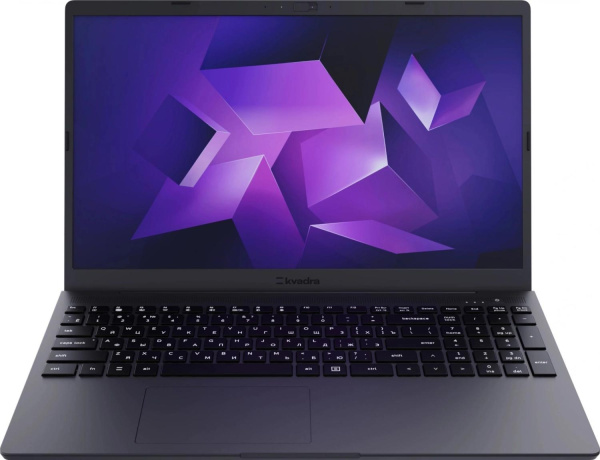 Ноутбук Kvadra Nau LE14U Core i3 1215U 8Gb SSD256Gb Intel UHD Graphics 14.1" IPS FHD (1920x1080) без ОС dk.grey WiFi BT Cam (Y22L01P01101R_3C7D51)