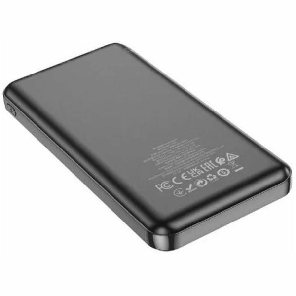 Аккумулятор внешний 10000_mAh HOCO J101 2USB3.0/PD20W (черный)